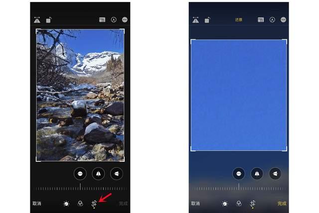 西湖苹果手机维修分享iPhone手机如何使用裁剪功能隐藏照片 